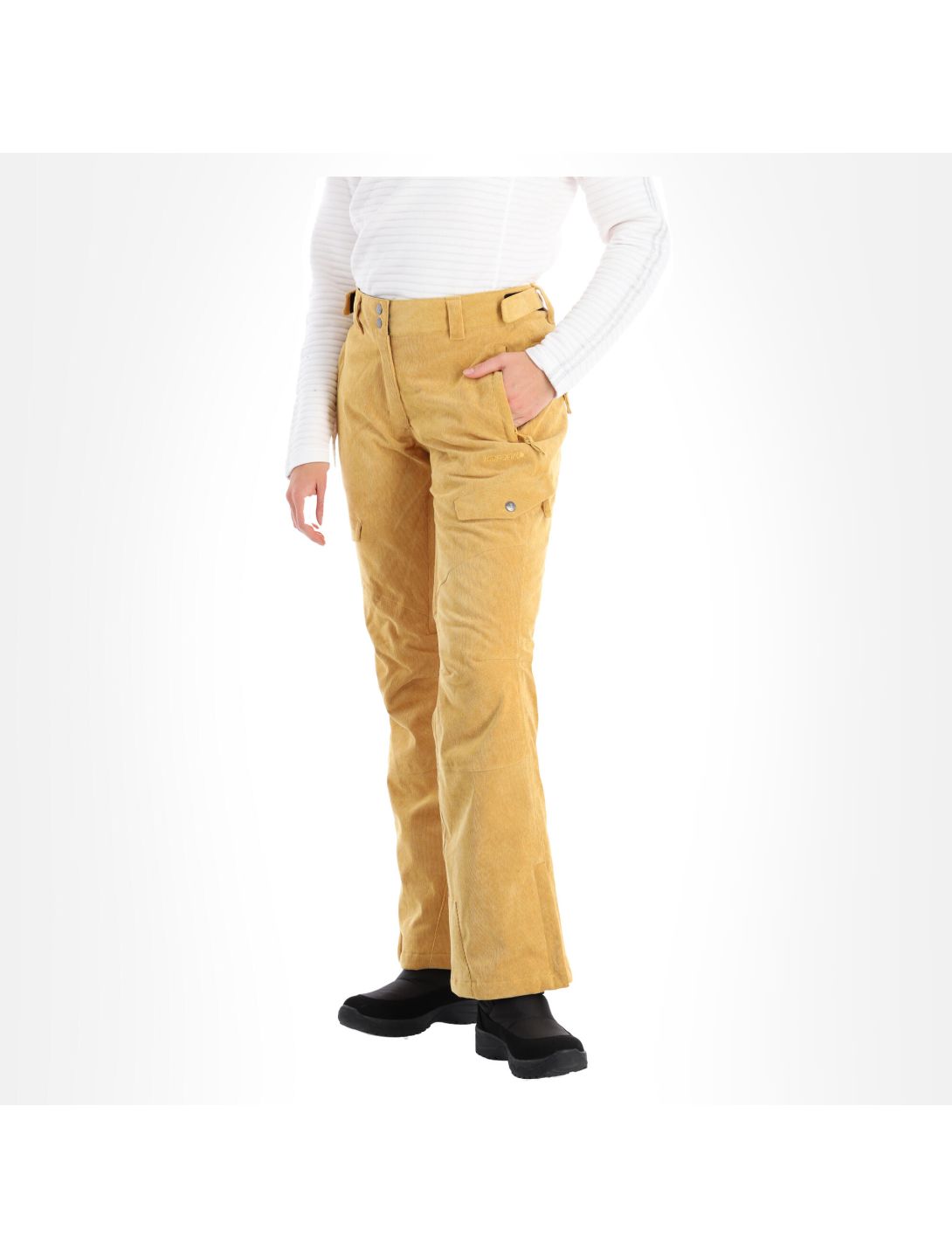 Icepeak, Covina pantaloni da sci donna fudge marrone