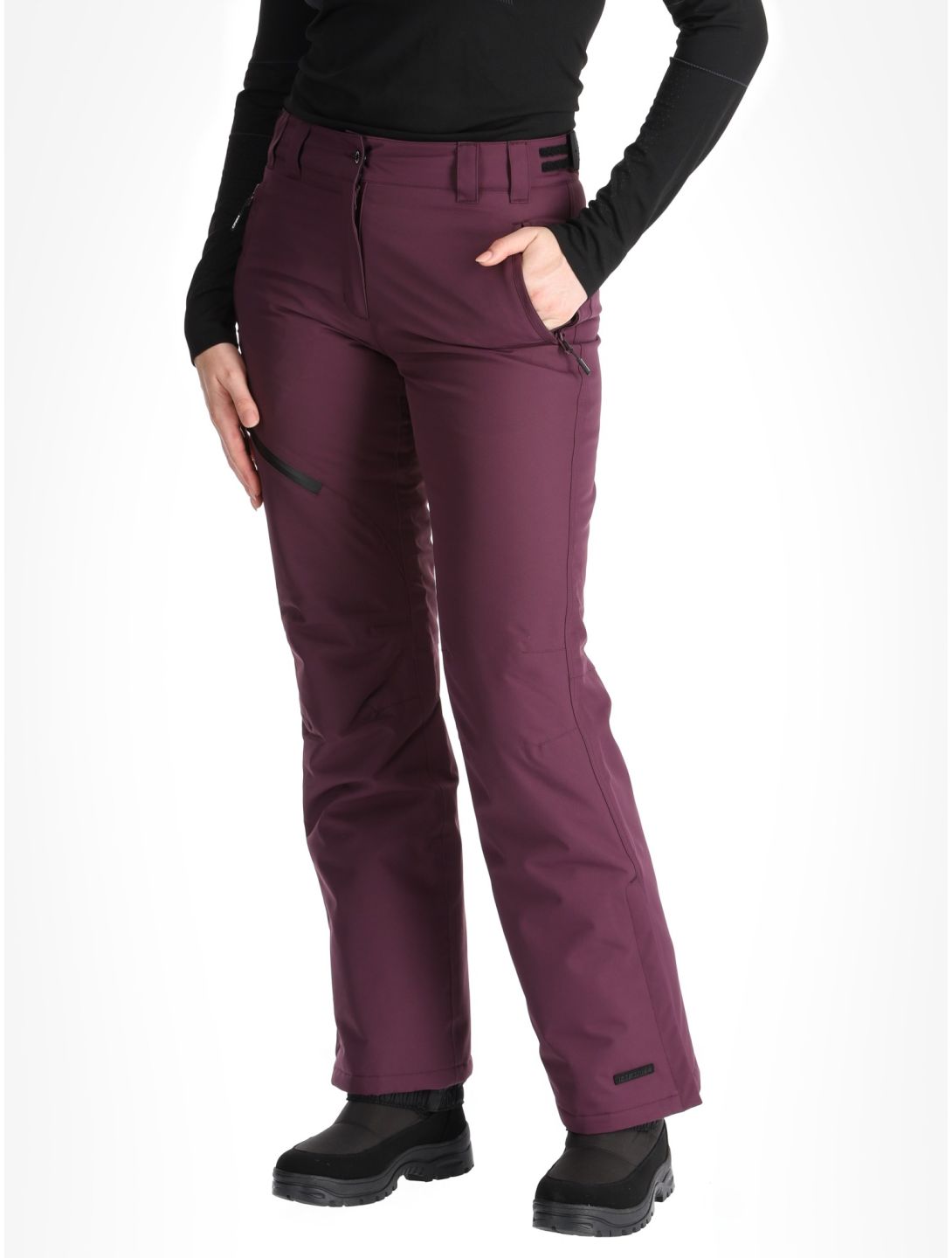 Icepeak, Curlew pantaloni da sci donna Plum viola 