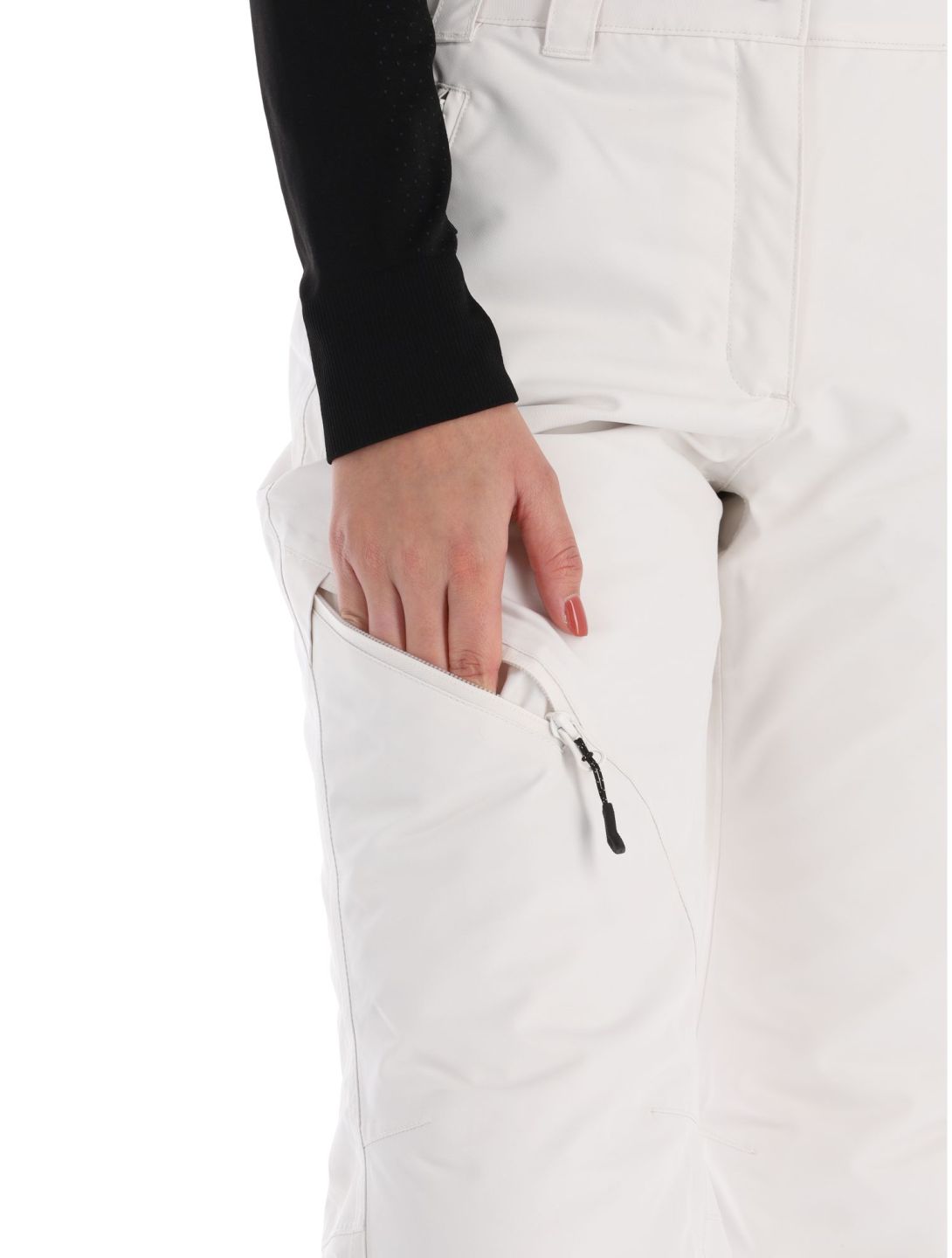 Icepeak, Curlew pantaloni da sci donna Powder bianco 