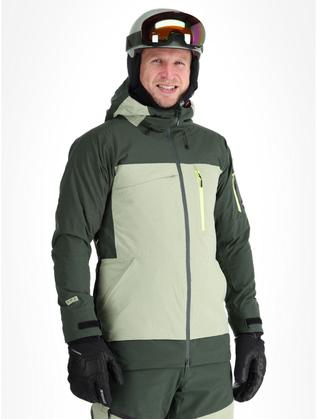 Icepeak, Curran giacca sci donna Asparagus verde 