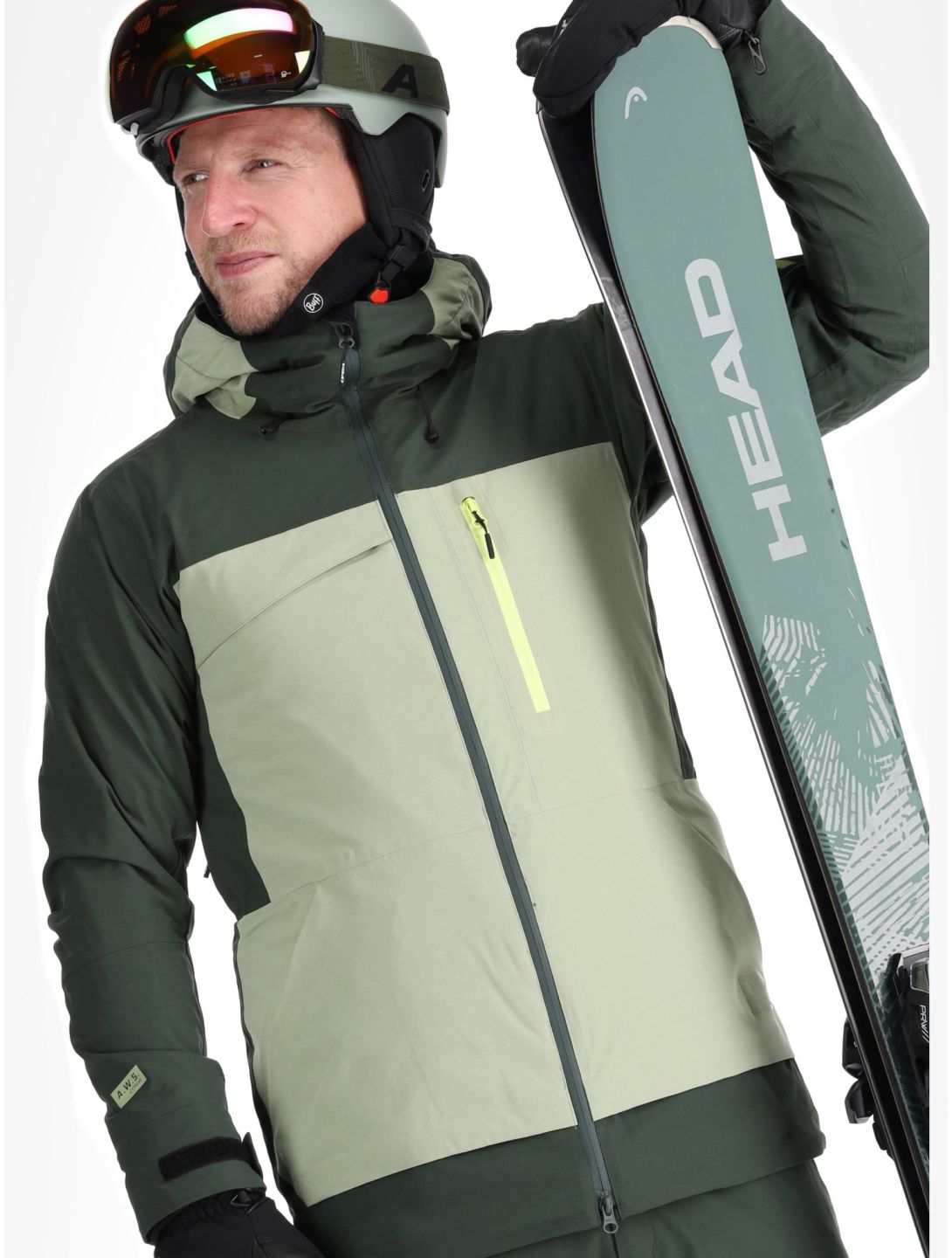 Icepeak, Curran giacca sci donna Asparagus verde 