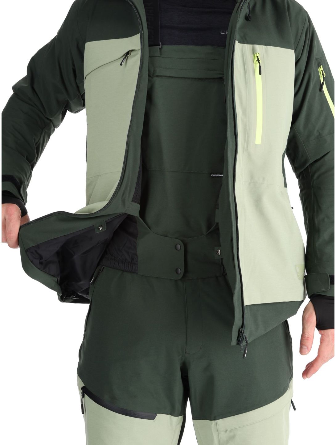 Icepeak, Curran giacca sci donna Asparagus verde 