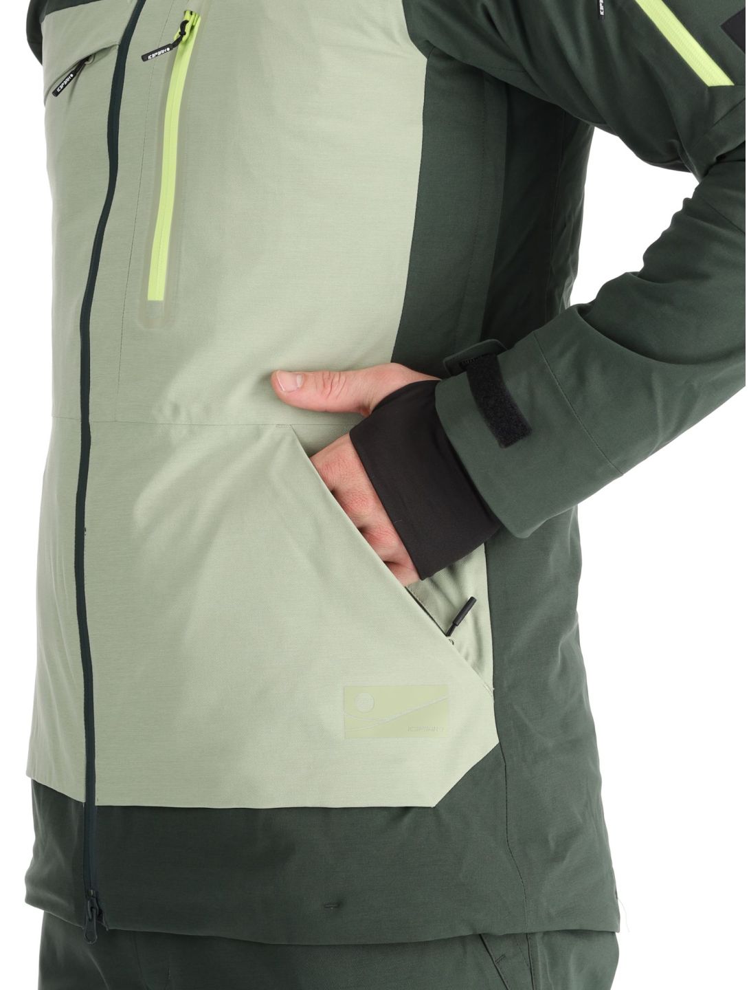 Icepeak, Curran giacca sci donna Asparagus verde 