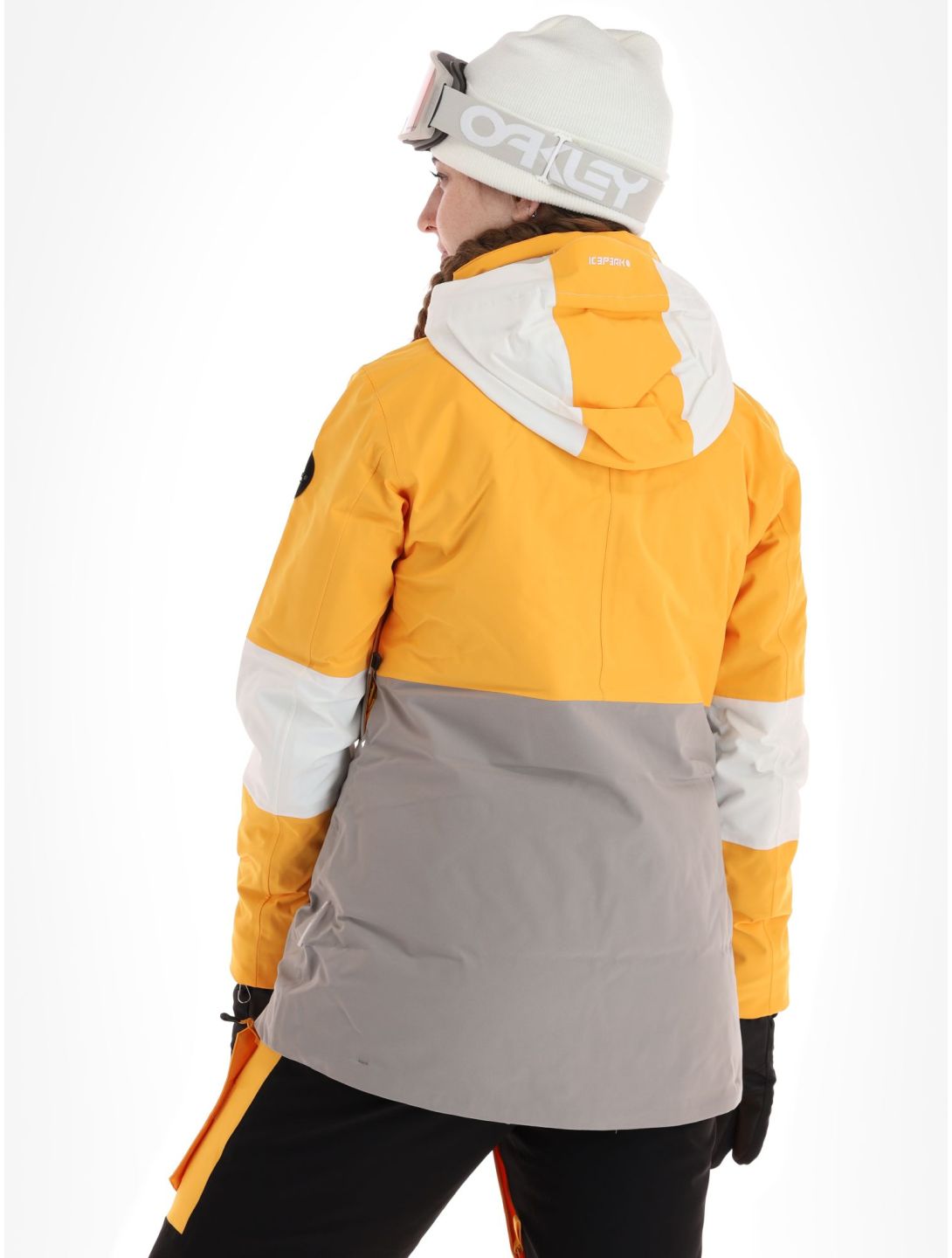 Icepeak, Curran giacca sci donna Yellow giallo, grigio 