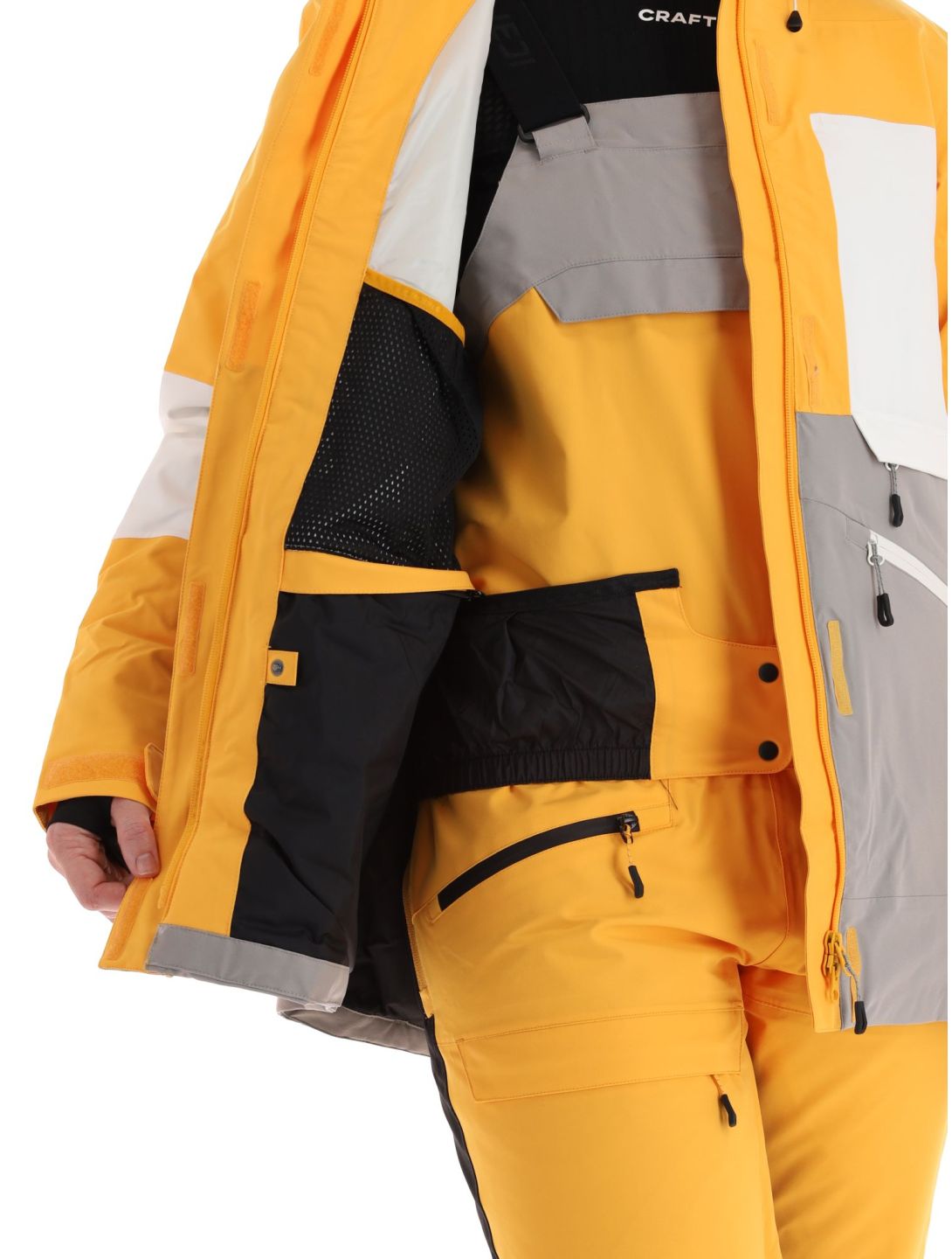 Icepeak, Curran giacca sci donna Yellow giallo, grigio 