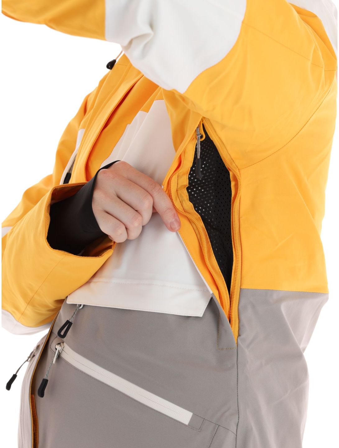 Icepeak, Curran giacca sci donna Yellow giallo, grigio 