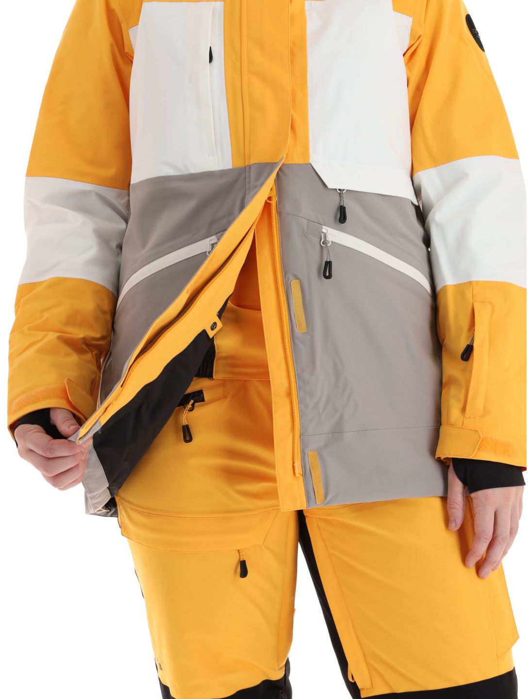 Icepeak, Curran giacca sci donna Yellow giallo, grigio 