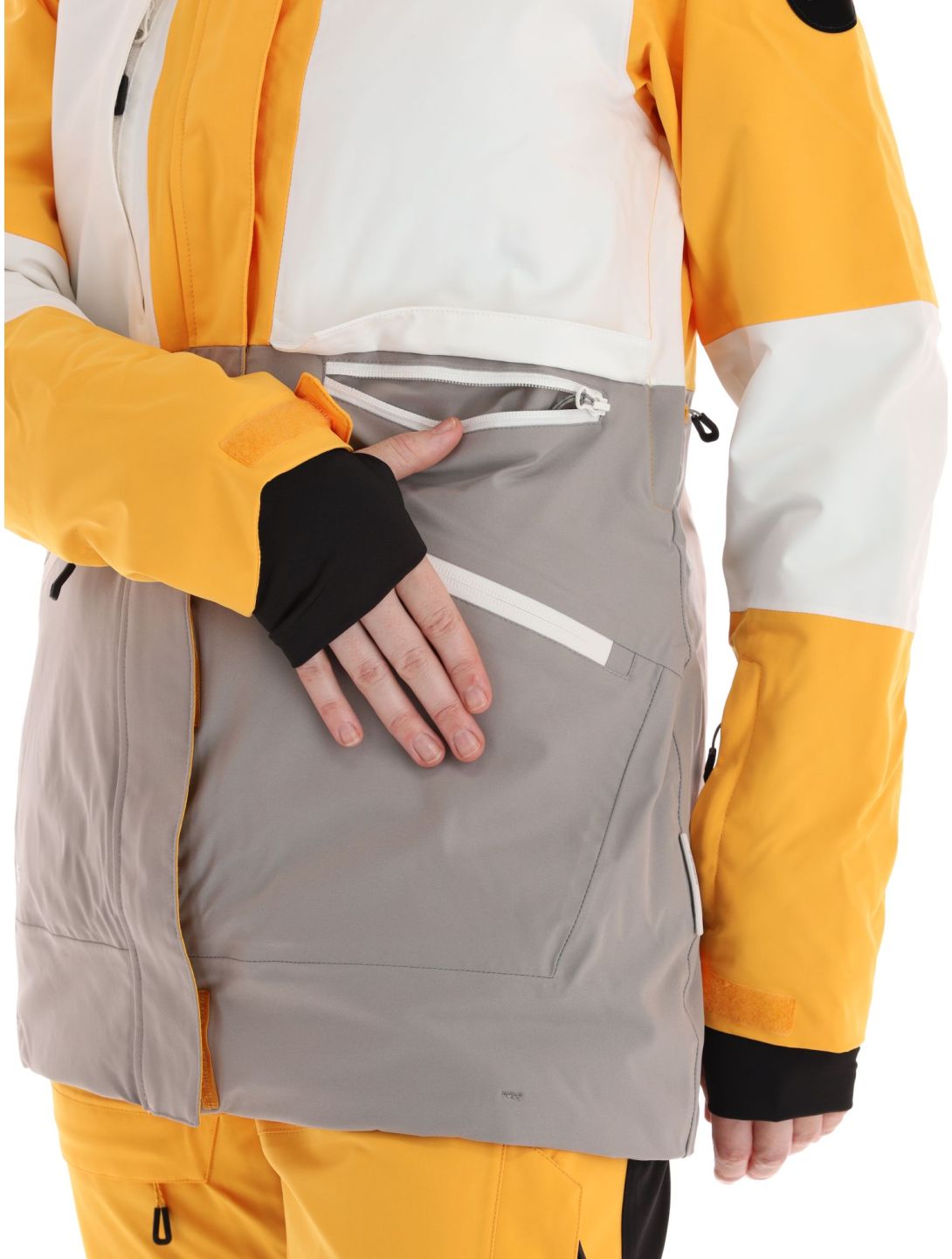 Icepeak, Curran giacca sci donna Yellow giallo, grigio 