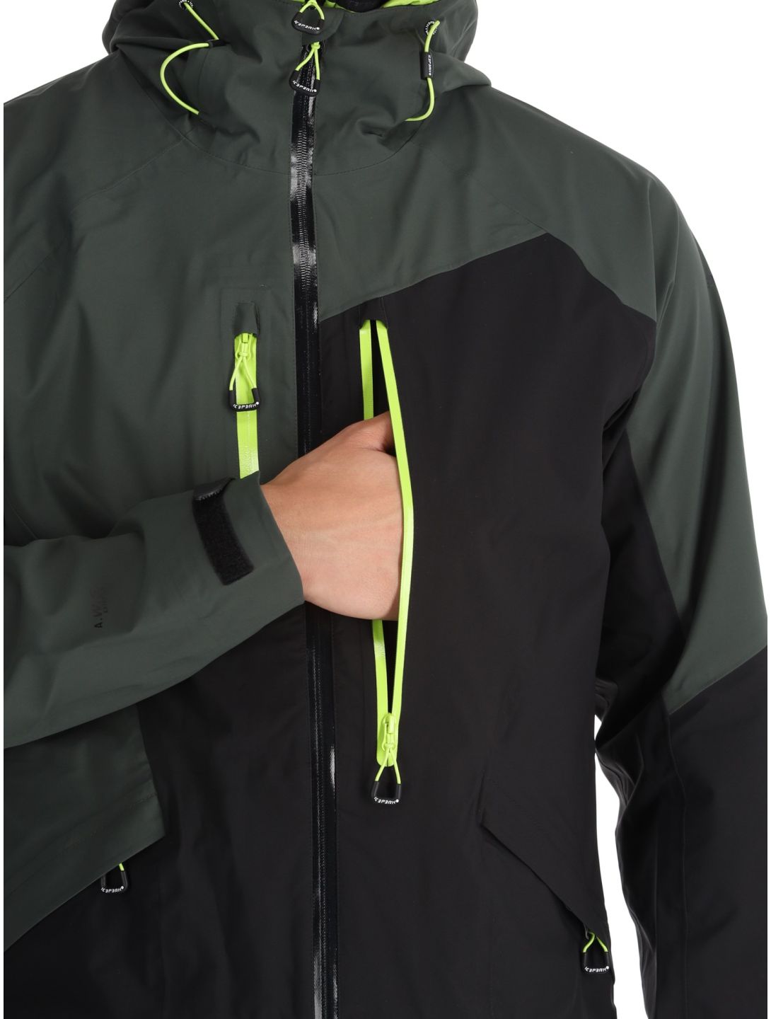 Icepeak, Dalzell guscio uomo Black nero 