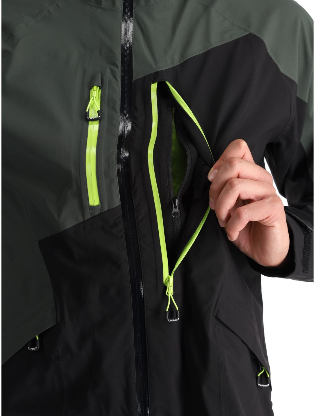 Icepeak, Dalzell guscio uomo Black nero 