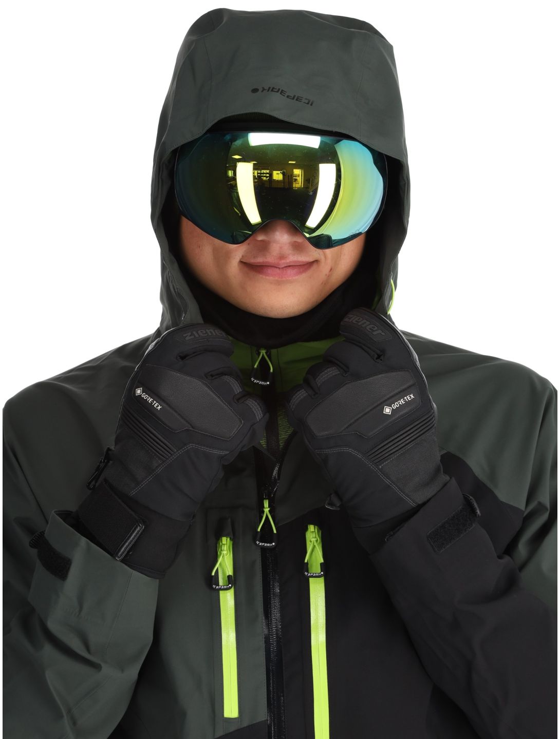 Icepeak, Dalzell guscio uomo Black nero 