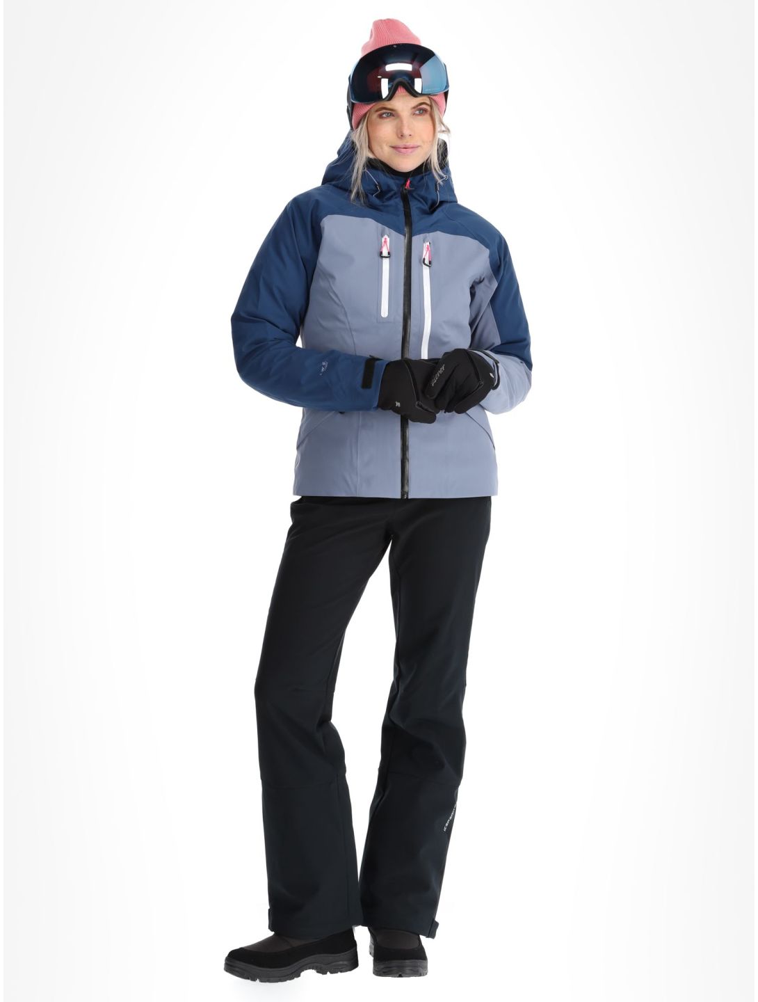 Icepeak, Datteln guscio donna Navy Blue blu 