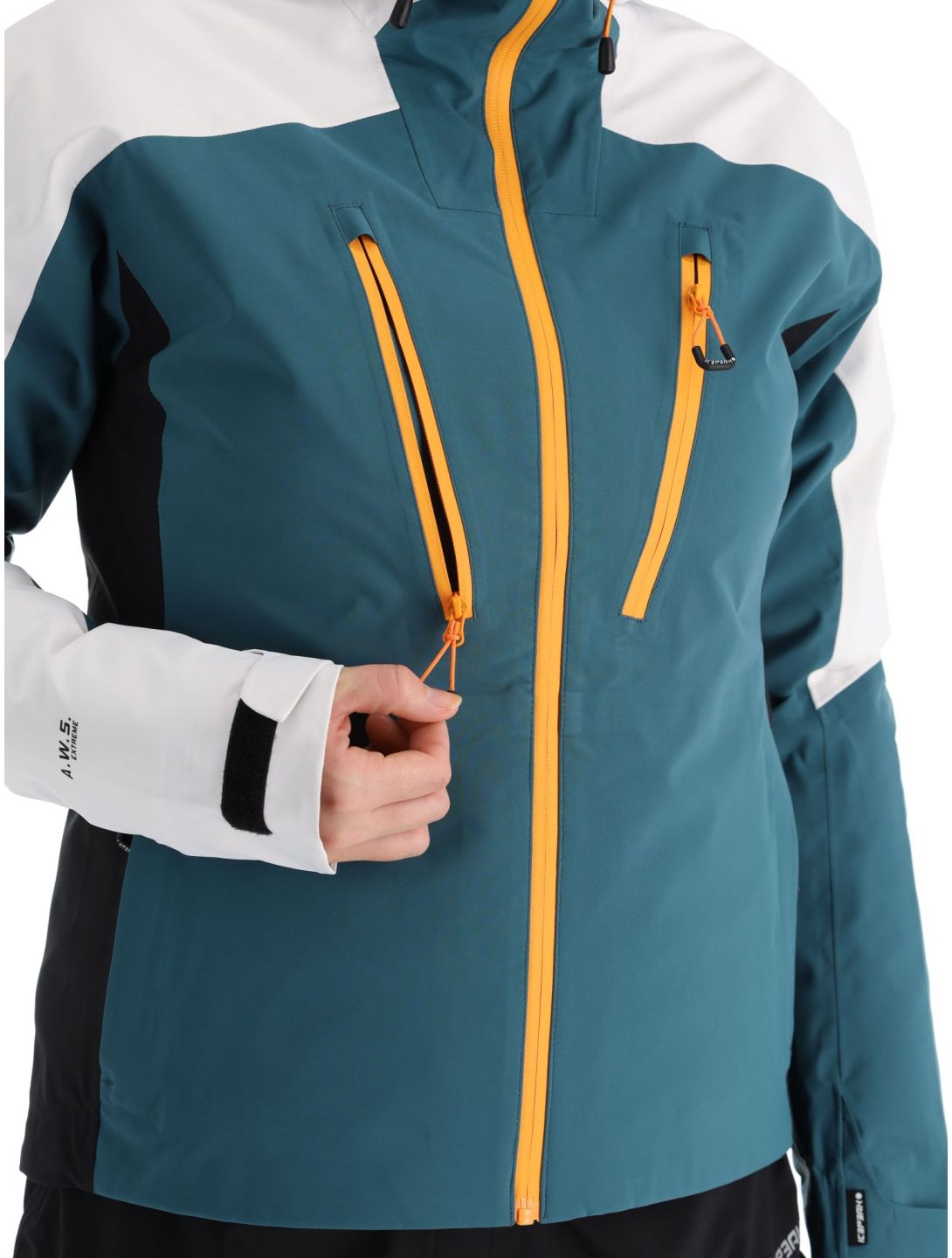 Icepeak, Deblois guscio donna Emerald bianco, verde 