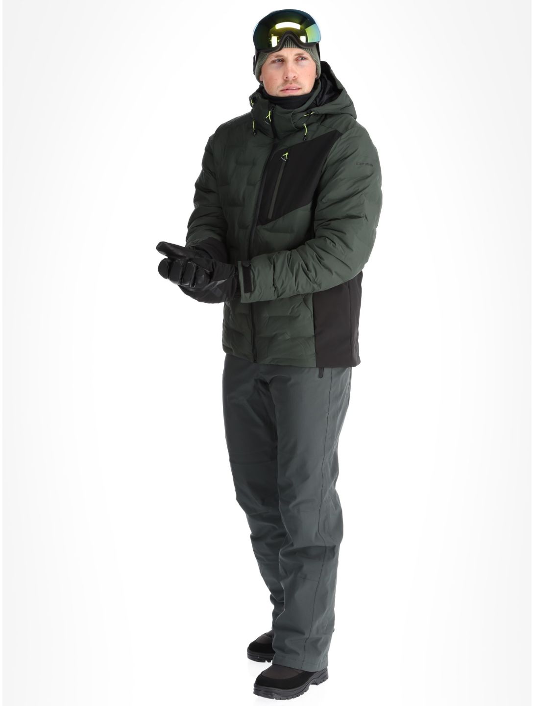 Icepeak, Dickinson giacca sci uomo Dark Olive verde 