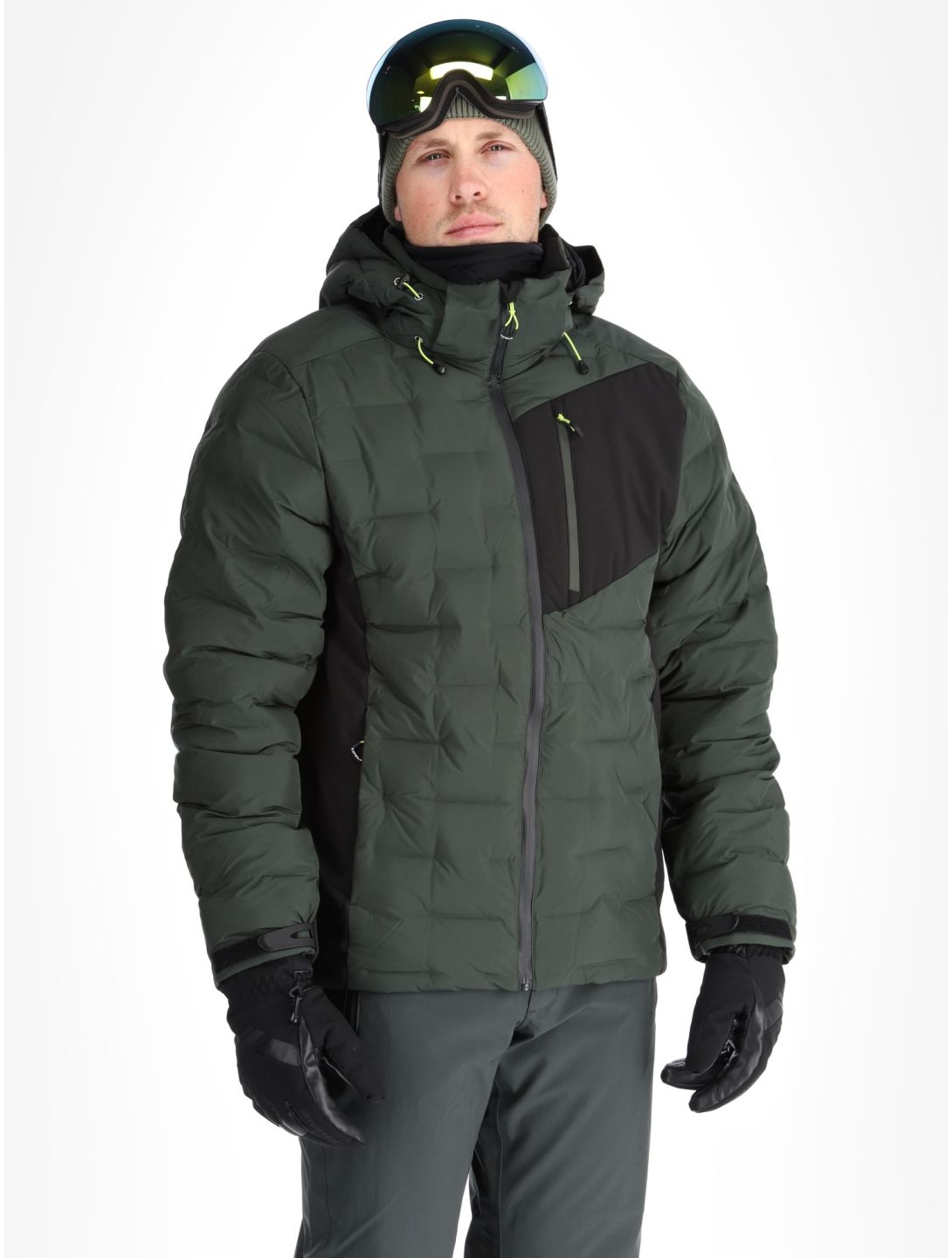 Icepeak, Dickinson giacca sci uomo Dark Olive verde 