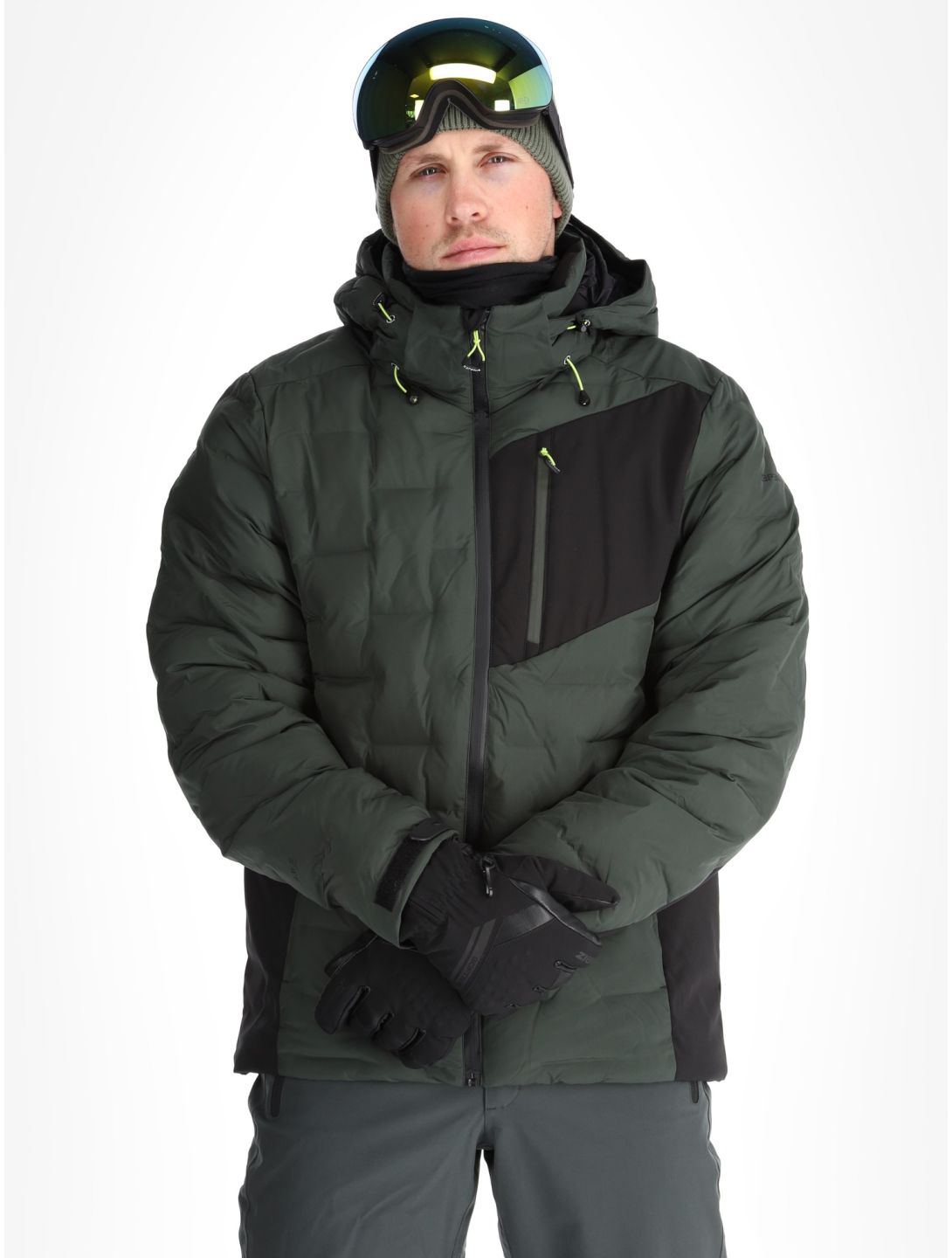 Icepeak, Dickinson giacca sci uomo Dark Olive verde 