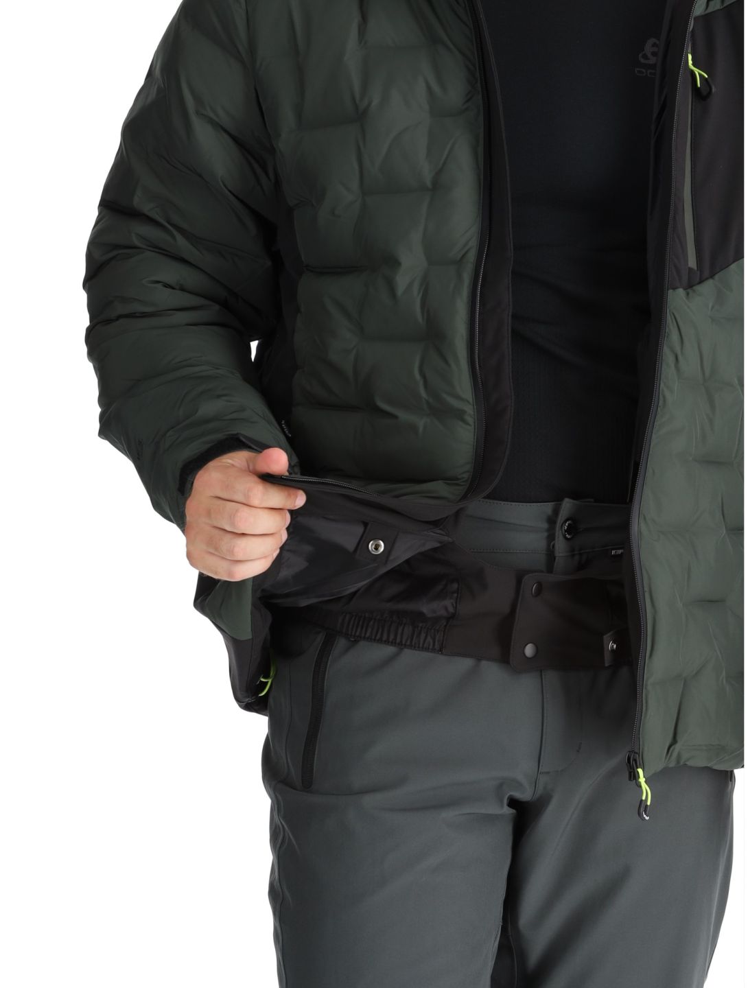 Icepeak, Dickinson giacca sci uomo Dark Olive verde 