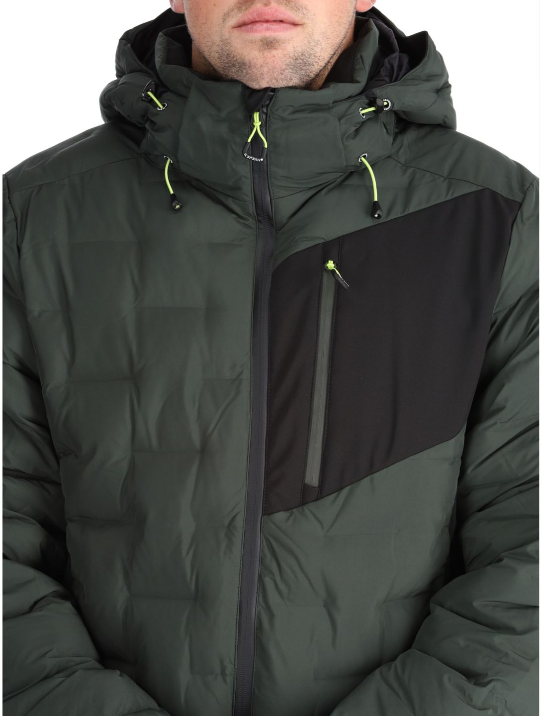 Icepeak, Dickinson giacca sci uomo Dark Olive verde 