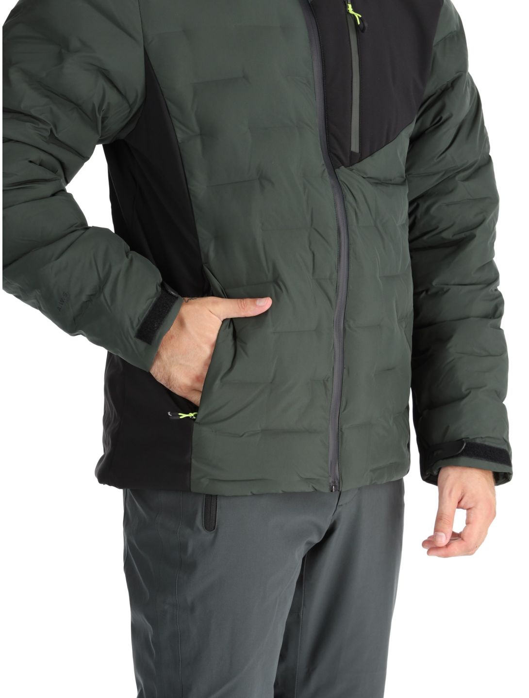 Icepeak, Dickinson giacca sci uomo Dark Olive verde 