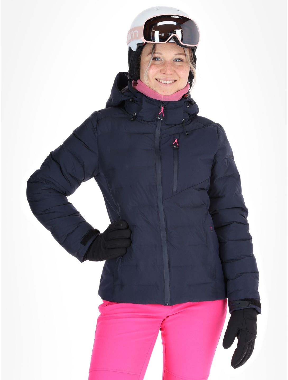 Icepeak, Dillingen giacca sci donna Dark Blue blu 