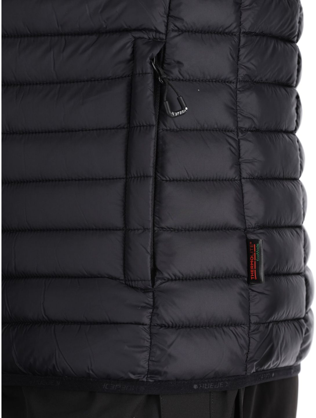 Icepeak, Dillon piumino uomo Black nero 