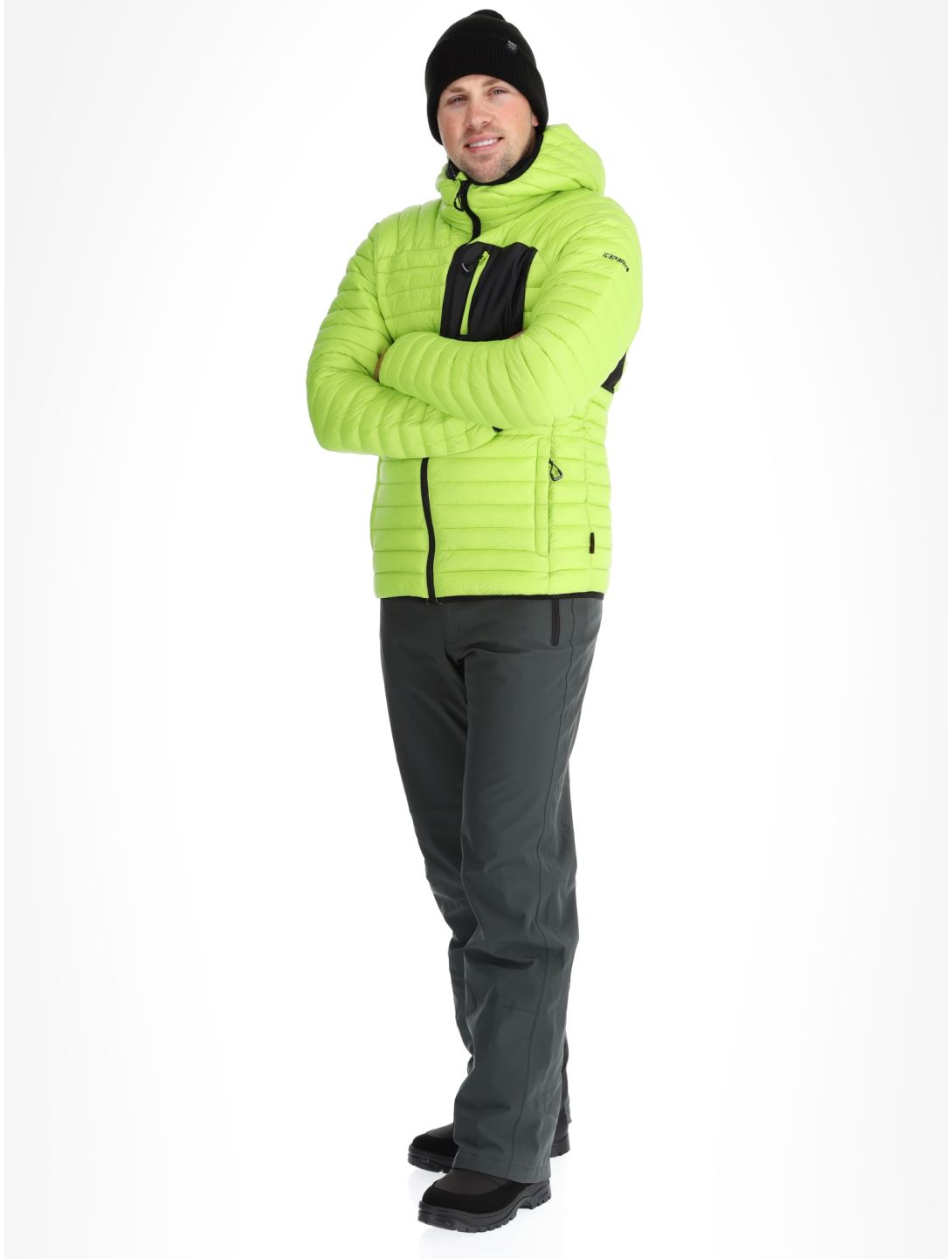 Icepeak, Dillon piumino uomo Light Green verde 