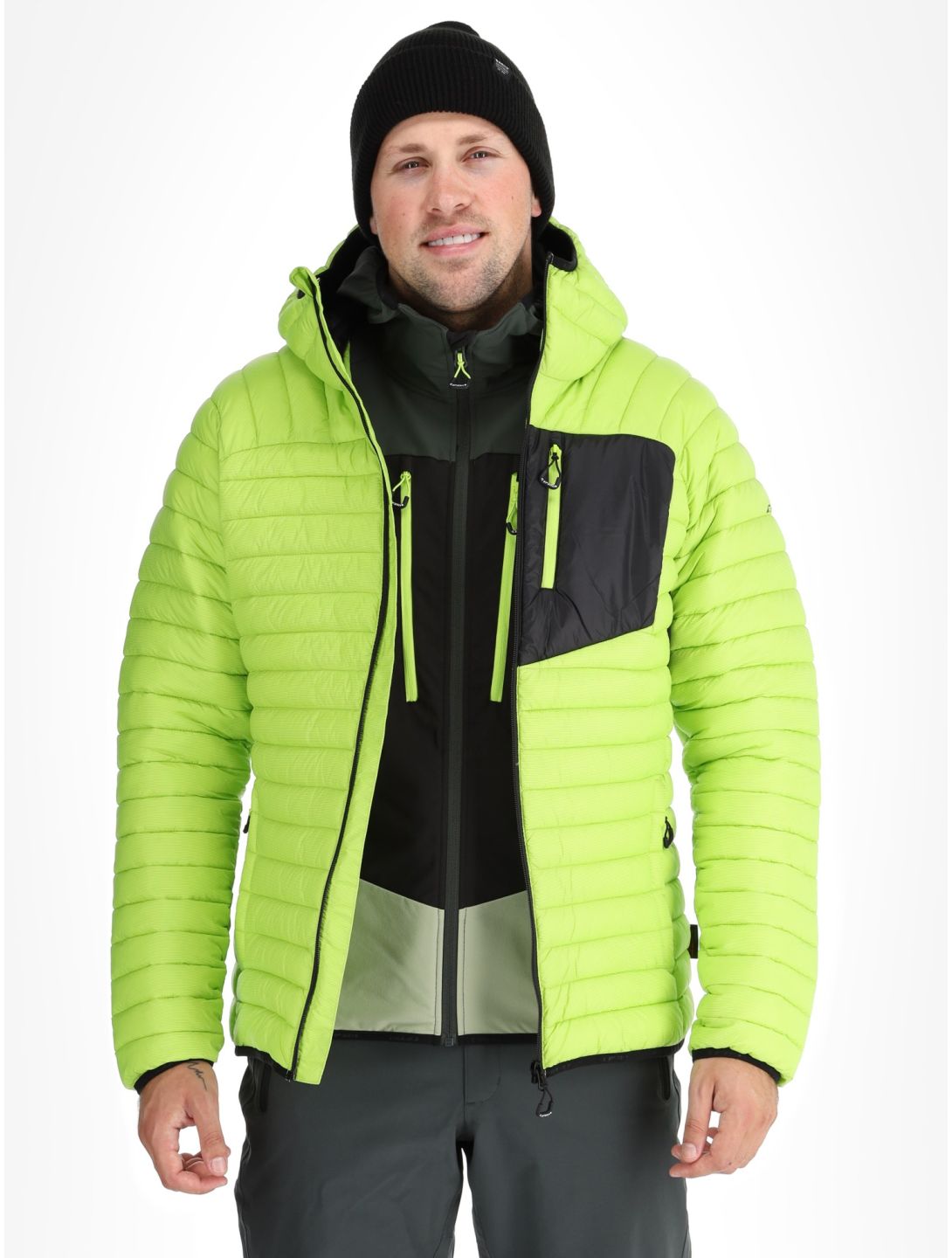 Icepeak, Dillon piumino uomo Light Green verde 