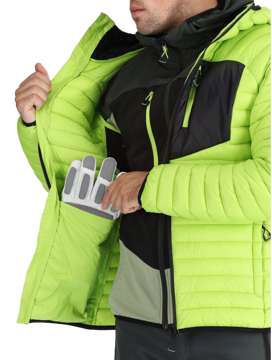 Icepeak, Dillon piumino uomo Light Green verde 