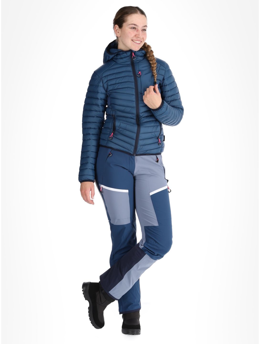 Icepeak, Dix piumino donna Navy Blue blu 