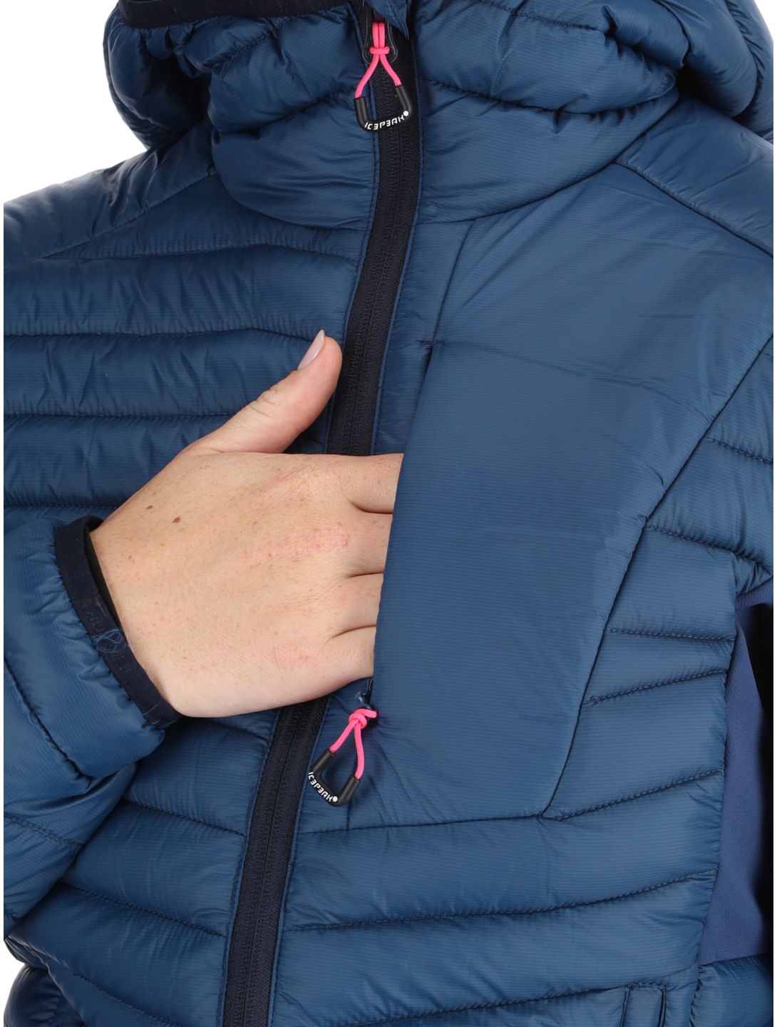 Icepeak, Dix piumino donna Navy Blue blu 