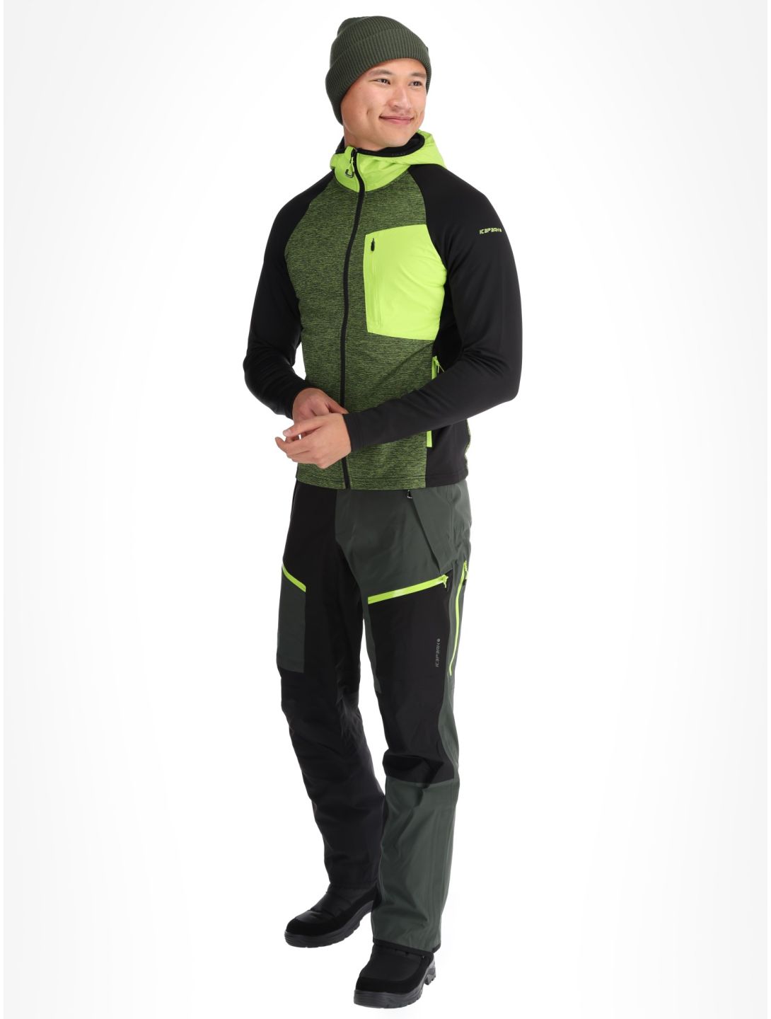 Icepeak, Doerun gilet uomo Light Green verde 