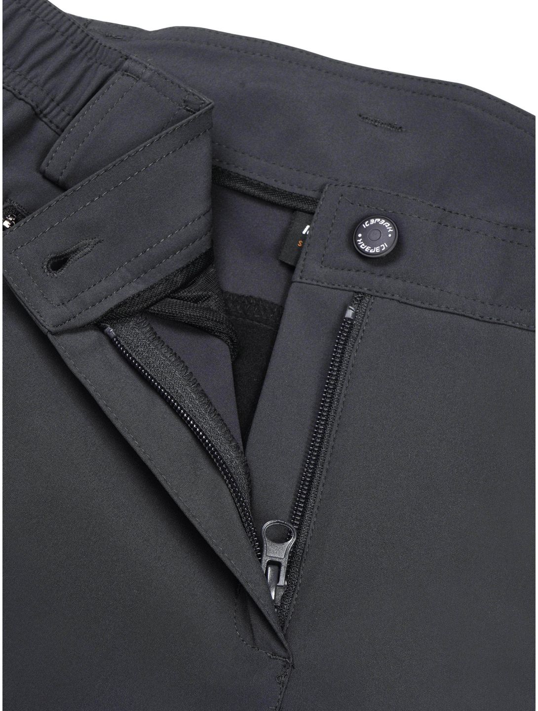 Icepeak, Doral pantaloni da sci softshell donna Anthracite grigio 