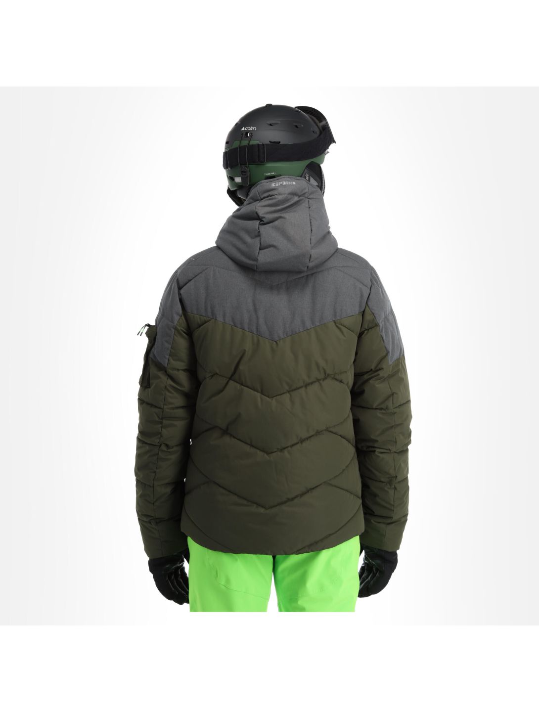 Icepeak, Eastham giacca sci uomo dark olive verde 