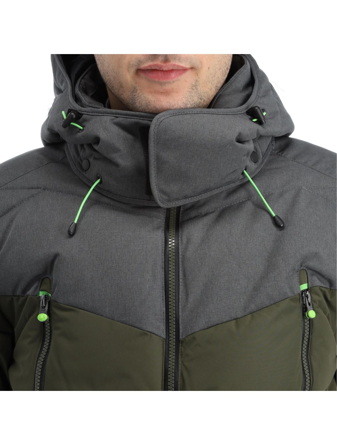 Icepeak, Eastham giacca sci uomo dark olive verde 