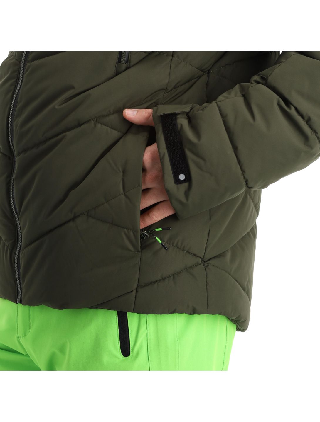 Icepeak, Eastham giacca sci uomo dark olive verde 