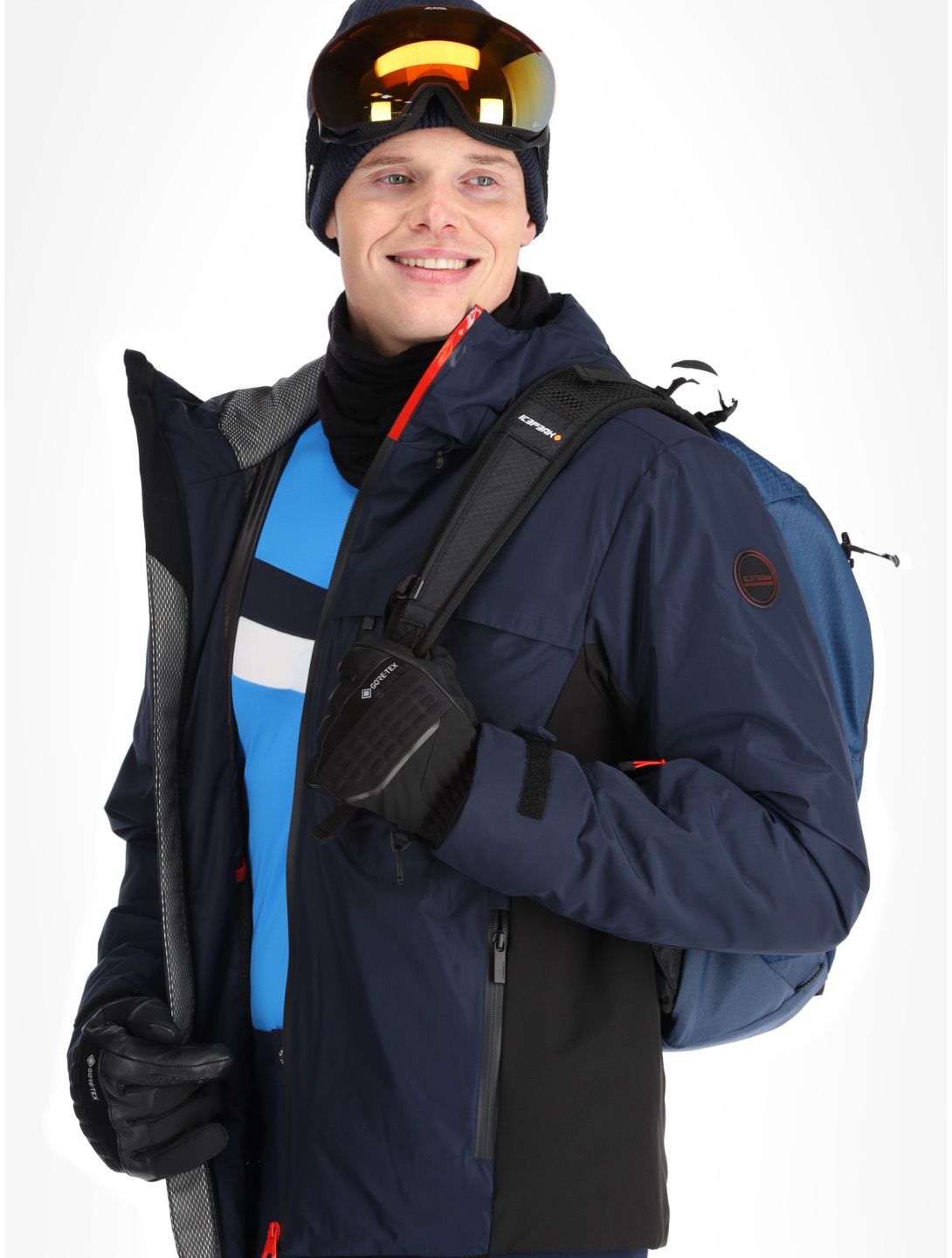 Icepeak, Easton giacca sci uomo Dark Blue blu 