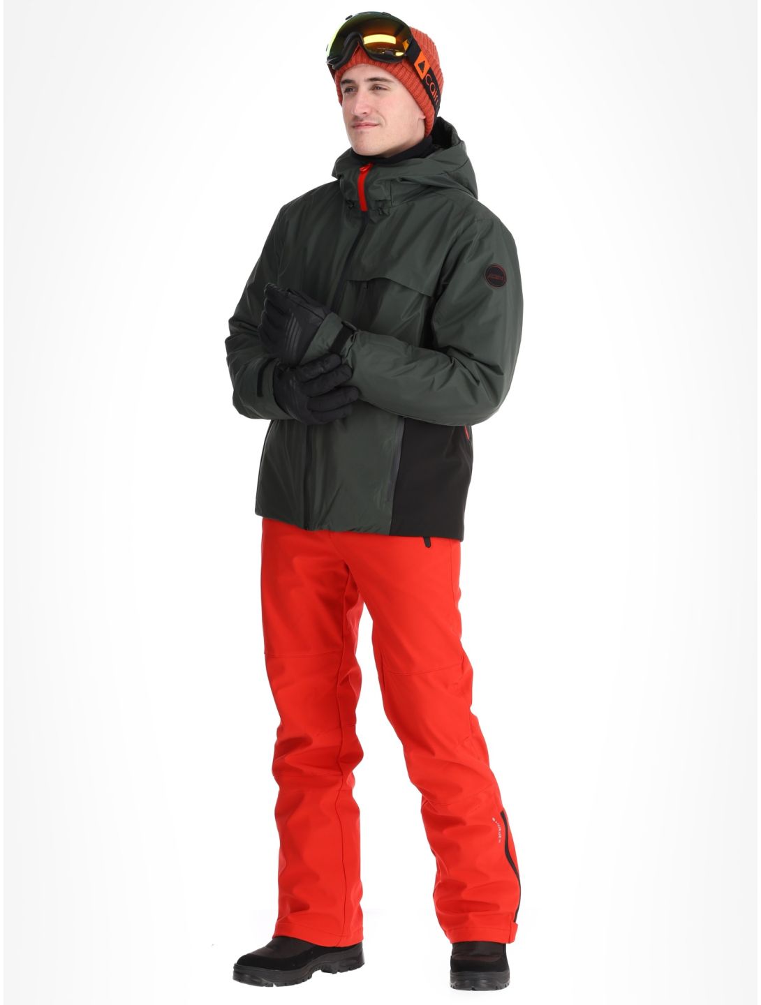 Icepeak, Easton giacca sci uomo Dark Olive verde 