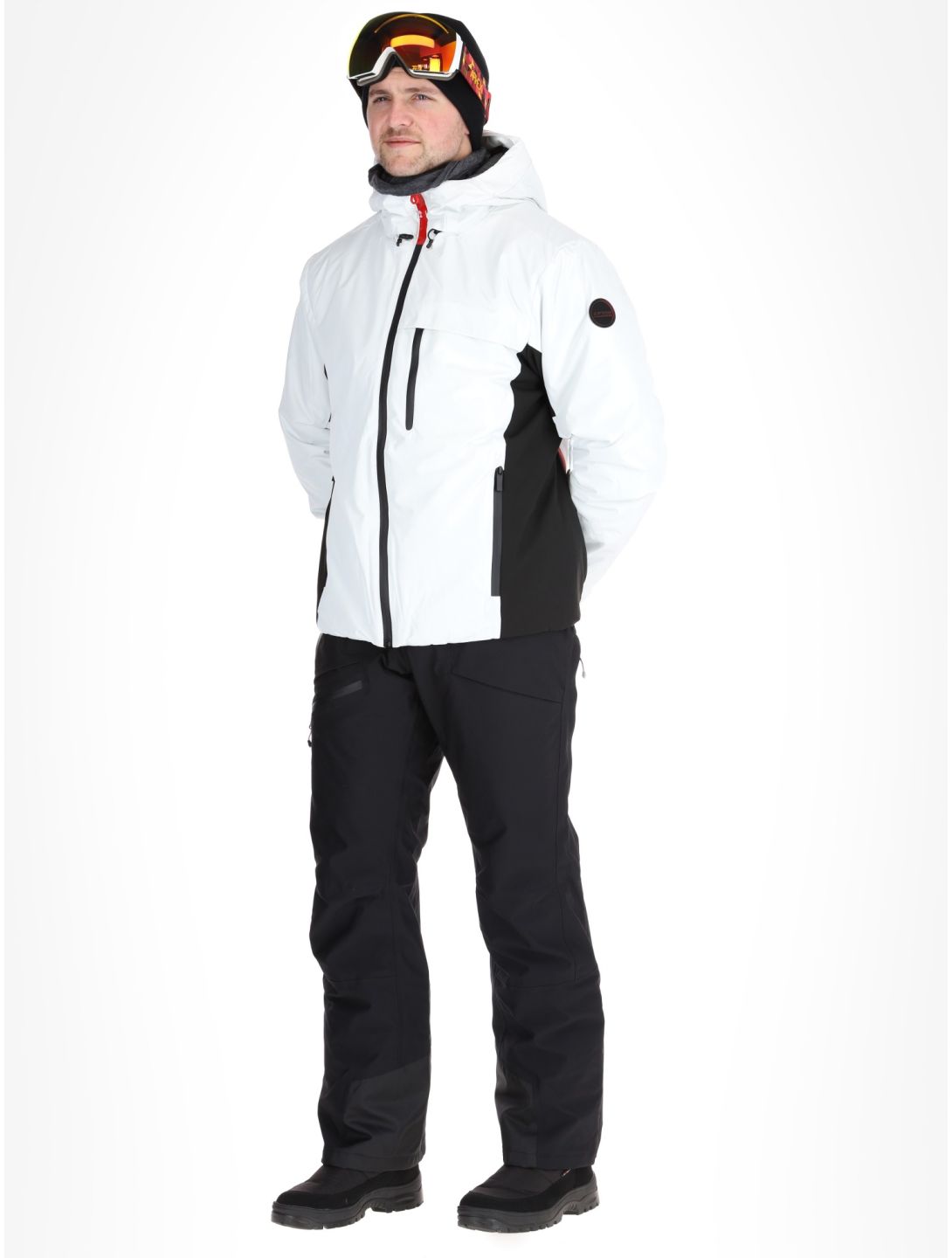 Icepeak, Easton giacca sci uomo Natural White bianco 