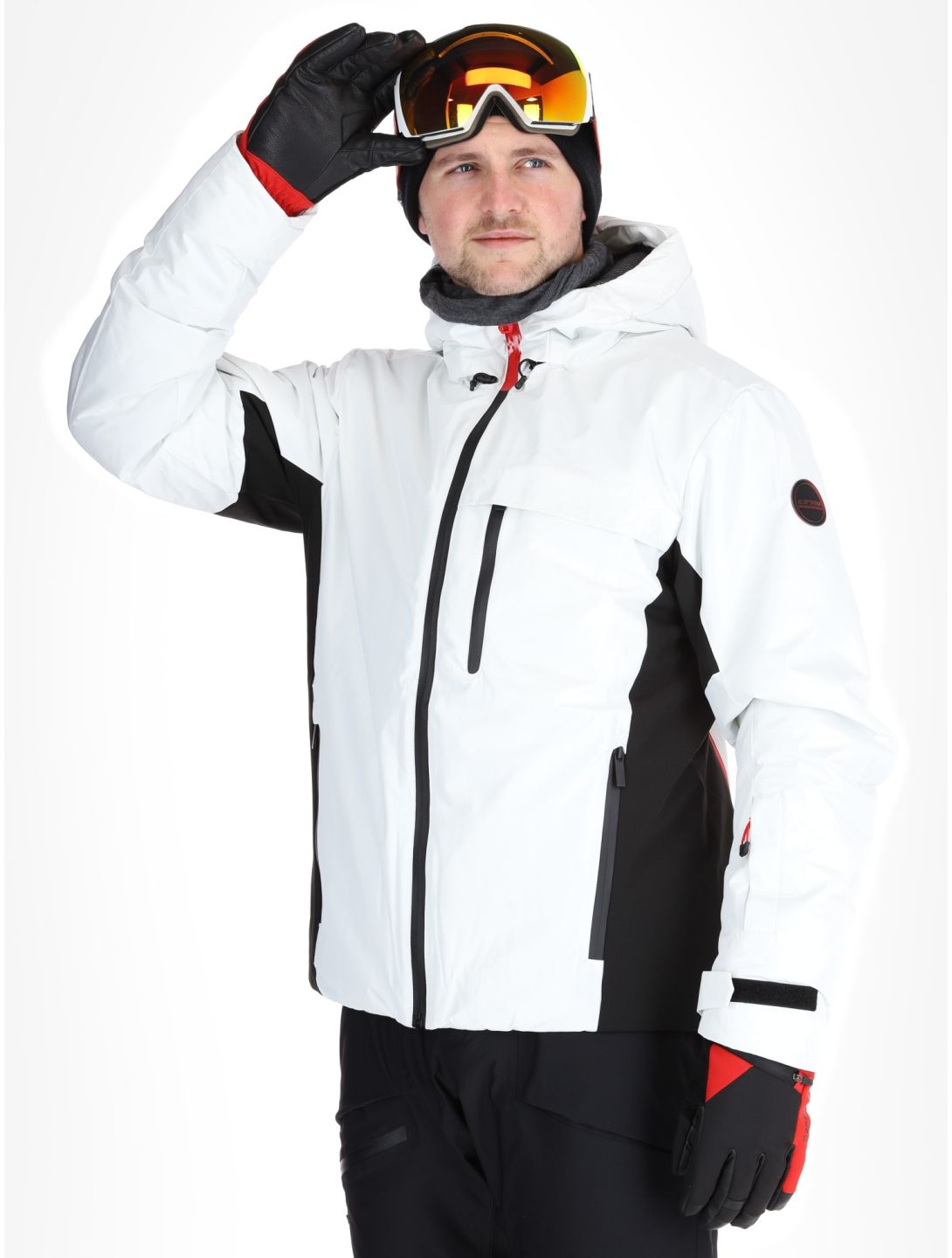 Icepeak, Easton giacca sci uomo Natural White bianco 