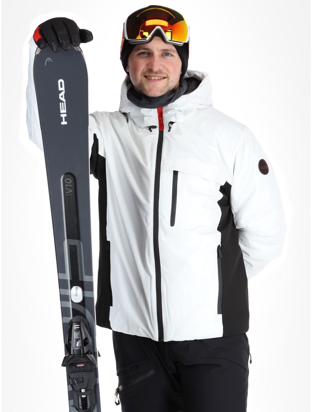 Icepeak, Easton giacca sci uomo Natural White bianco 