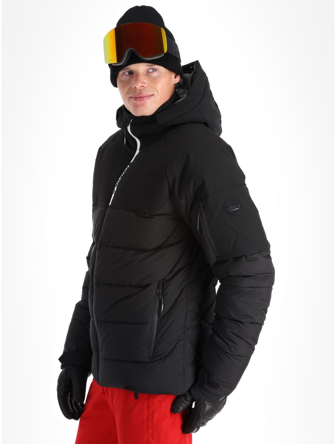 Icepeak, Edgerton giacca sci uomo Black nero 