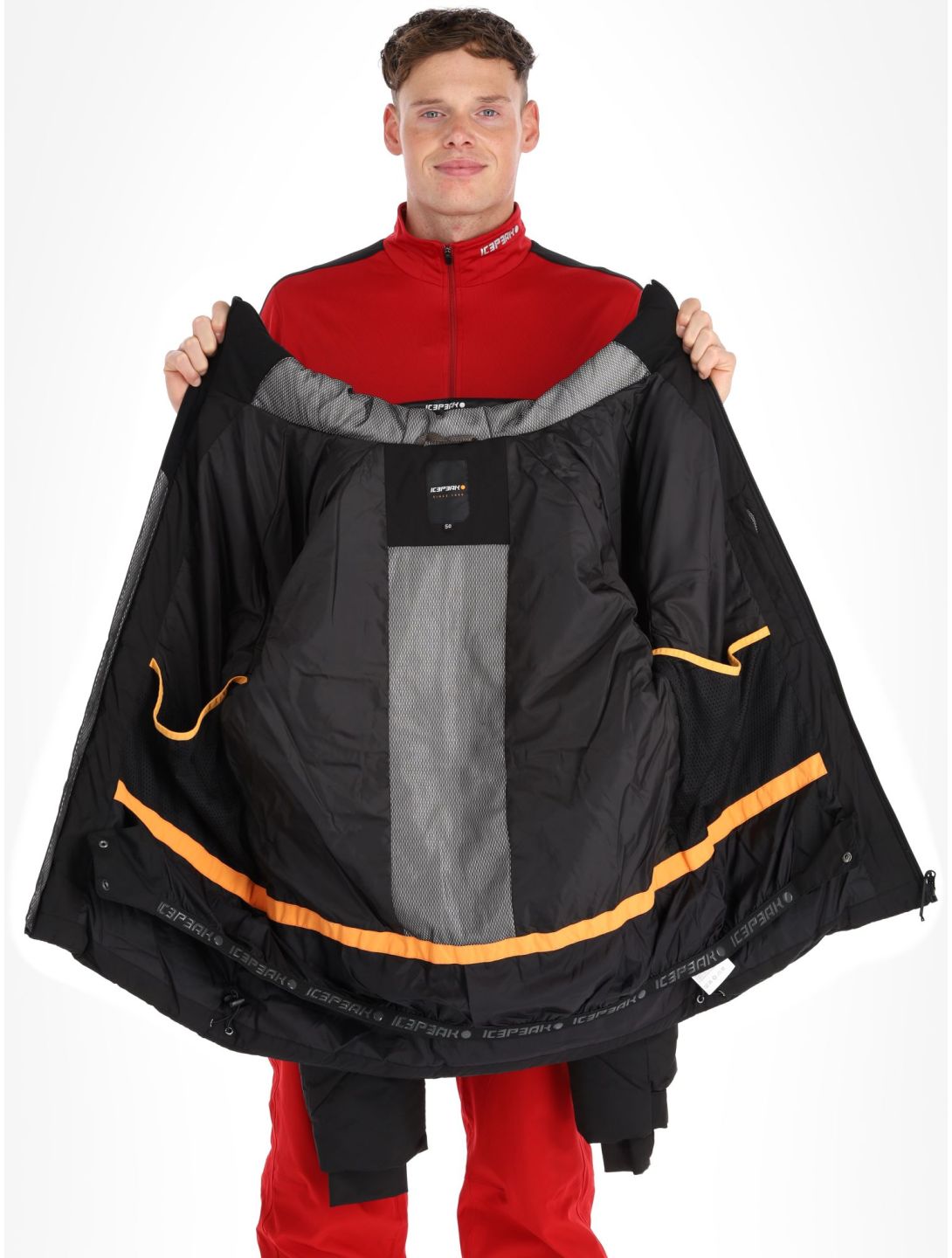 Icepeak, Edgerton giacca sci uomo Black nero 