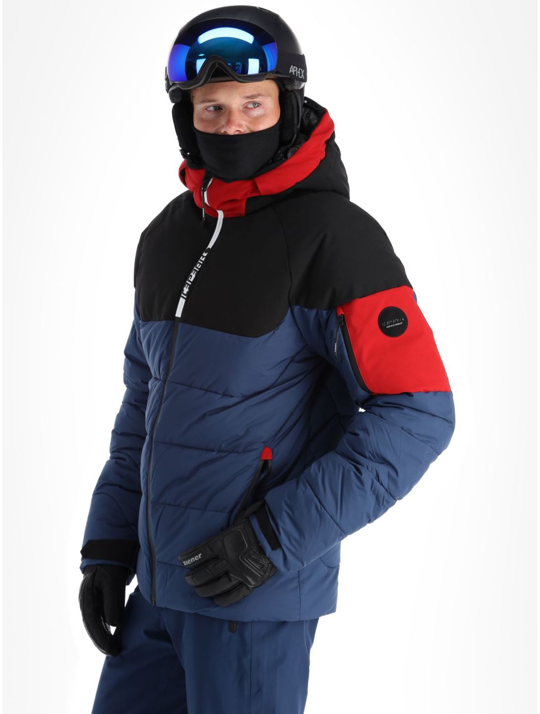 Icepeak, Edgerton giacca sci uomo Dark Blue blu, nero 