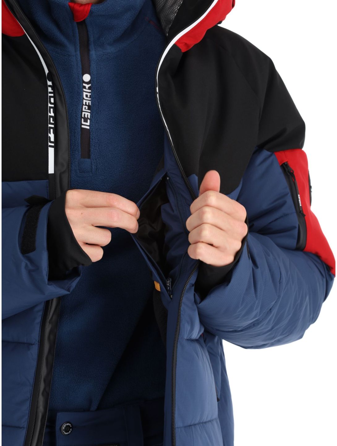 Icepeak, Edgerton giacca sci uomo Dark Blue blu, nero 