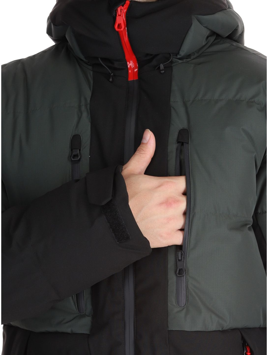 Icepeak, Edgerton giacca sci uomo Dark Olive verde 