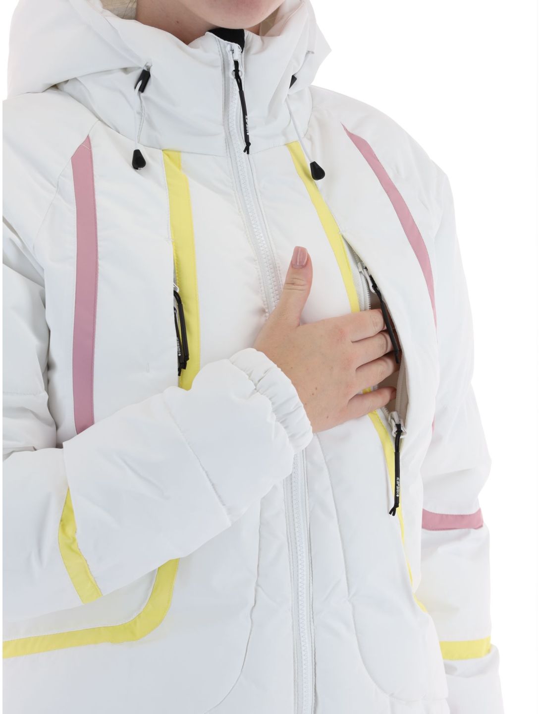 Icepeak, Egypt giacca sci donna Optic White bianco 