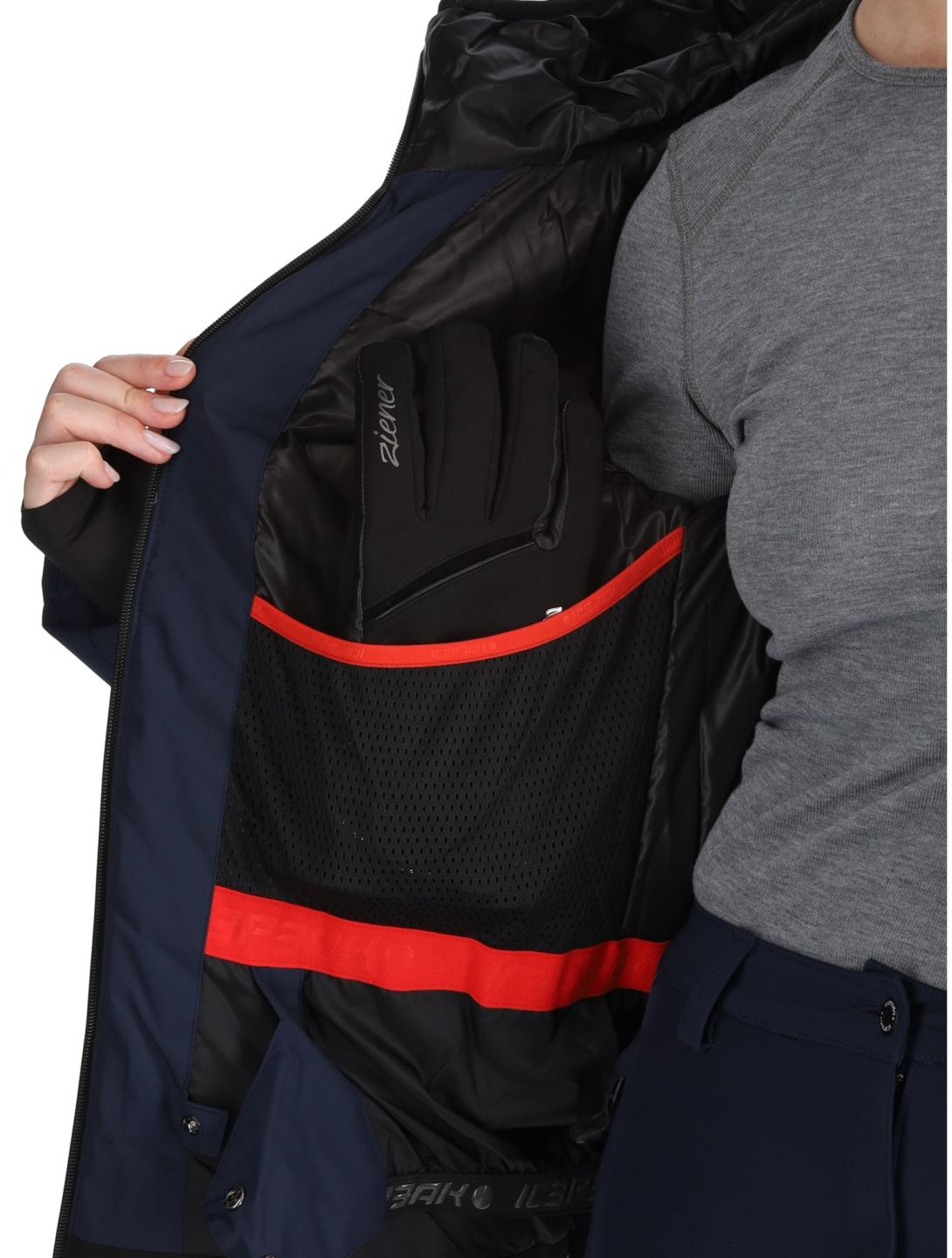 Icepeak, Electra giacca sci donna Dark Blue blu 