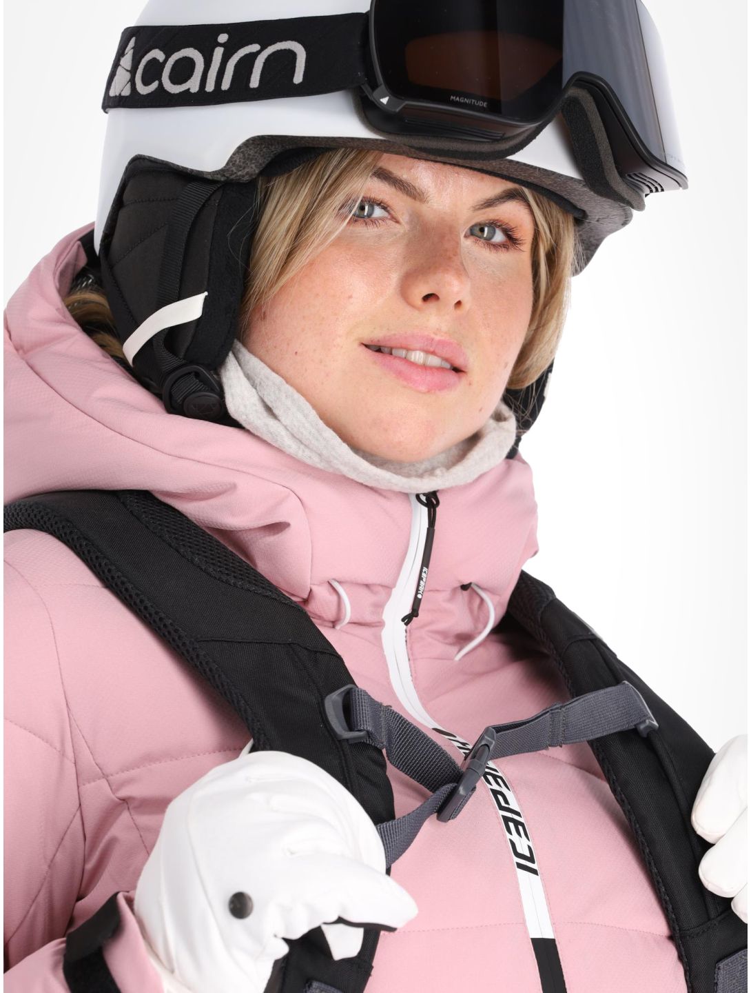 Icepeak, Electra giacca sci donna Lavender nero, rosa 