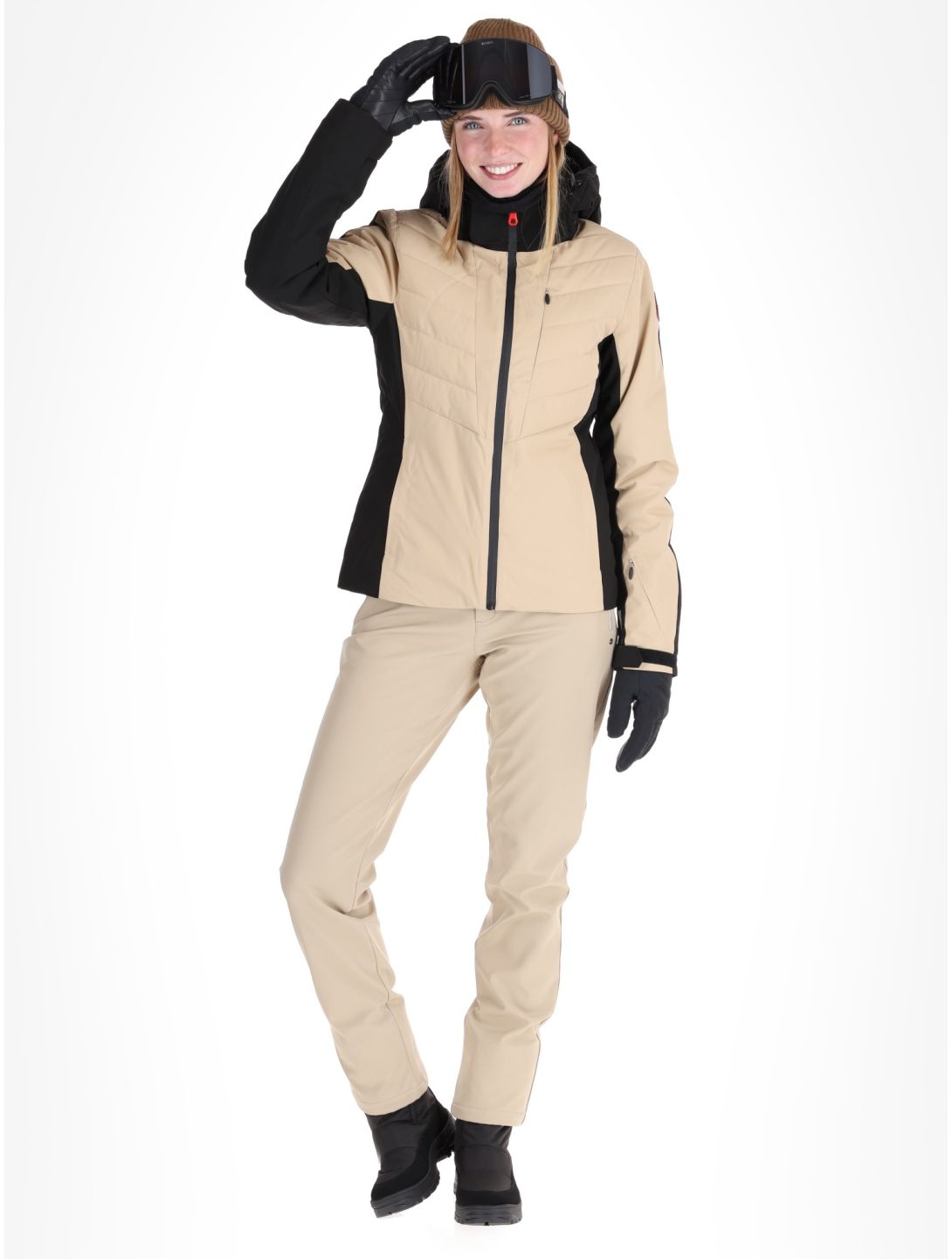 Icepeak, Eleele giacca sci donna Beige beige 