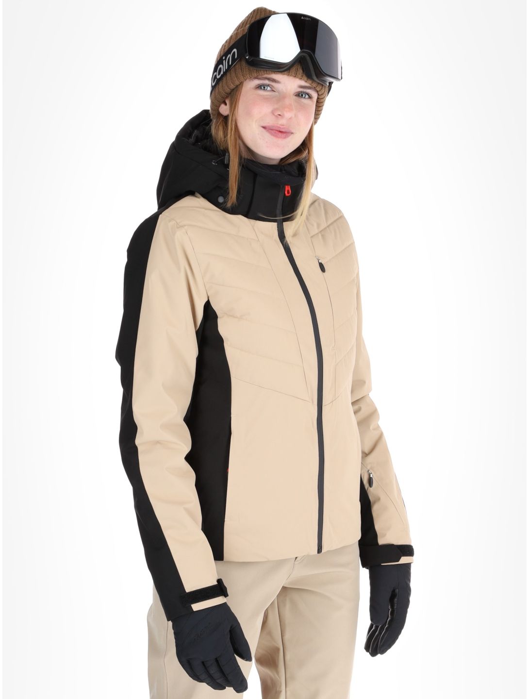 Icepeak, Eleele giacca sci donna Beige beige 